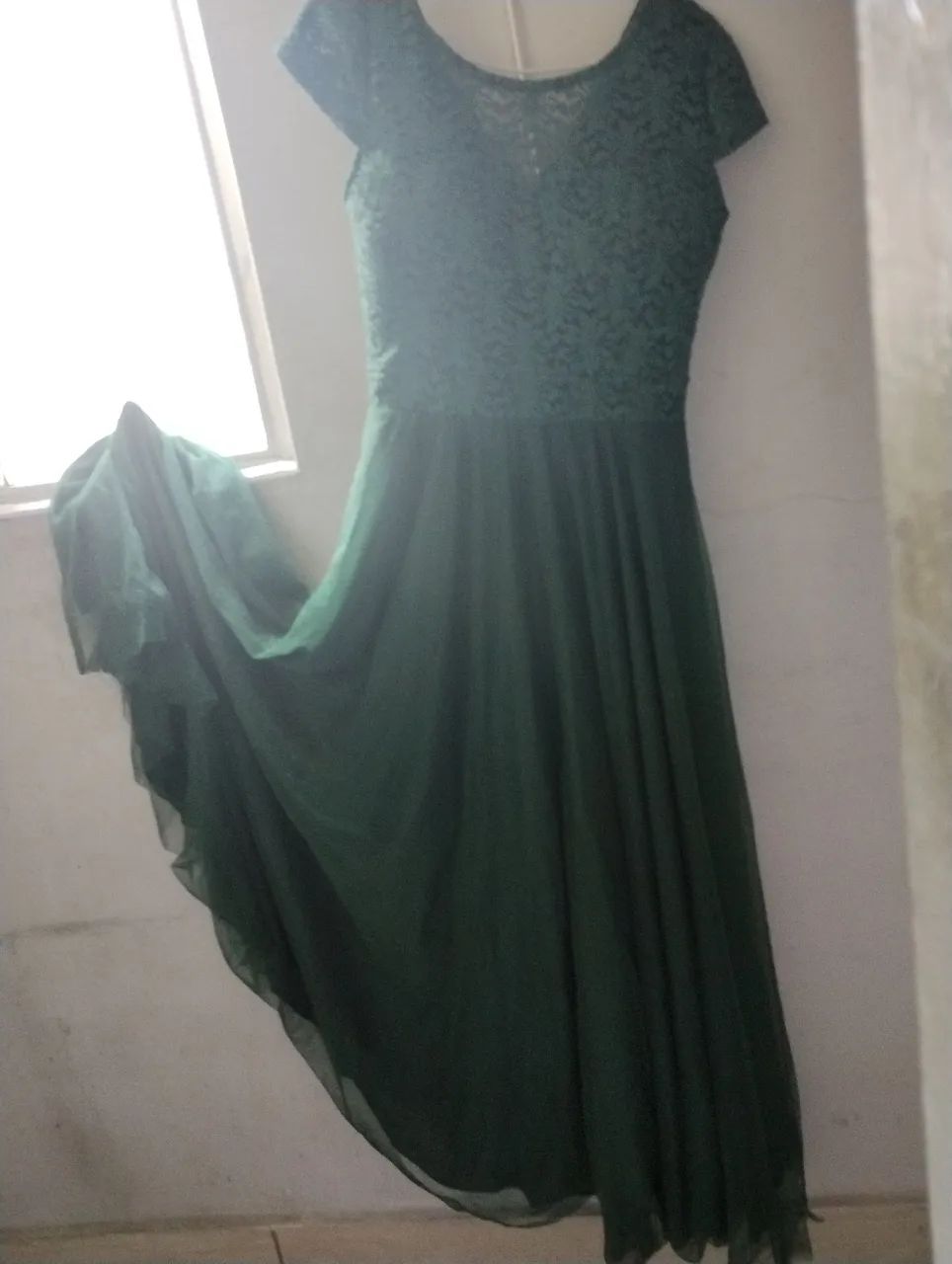 Vestido Longo Verde - Tamanho G - Foto 2