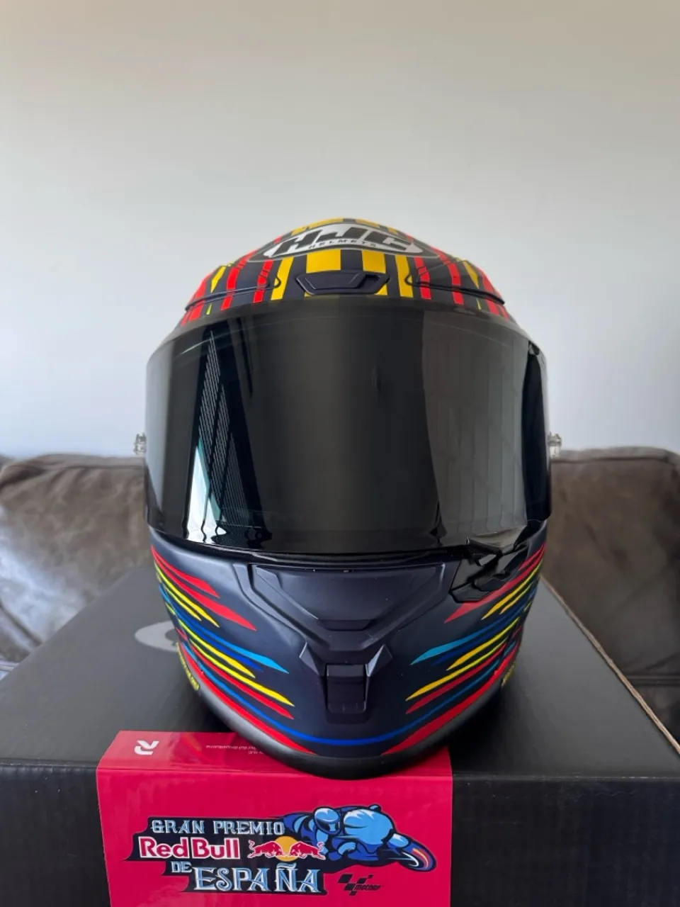CAPACETE HJC RPHA 1 RED BULL JEREZ GP 58