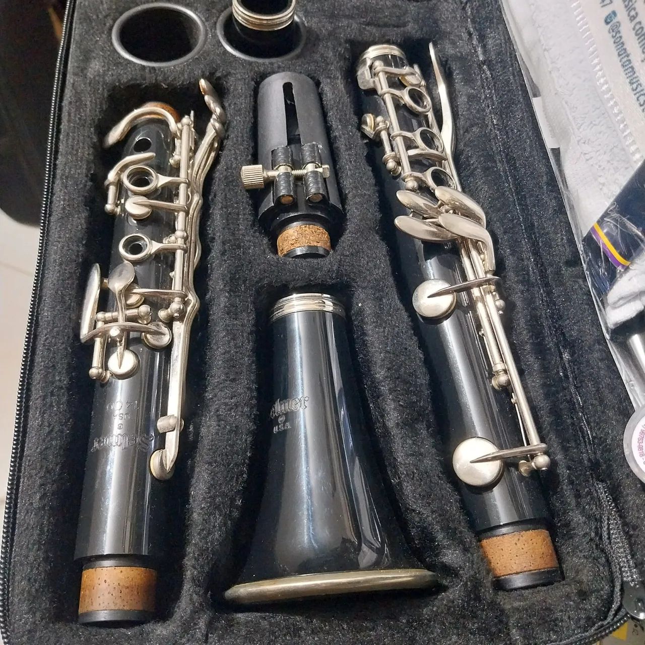 Clarinete Selmer U.S.A CL1400 (Excelente) - Foto 2