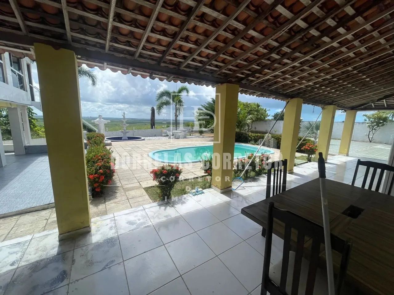 ALUGUEL TEMPORADA, CS COMPLESTA COM PISCINA EM CARNE DE VACA, ÁREA GOURMET e 1800m² - Foto 2