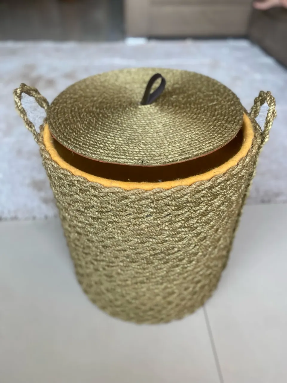Cesto de roupa (Item Artesanal)