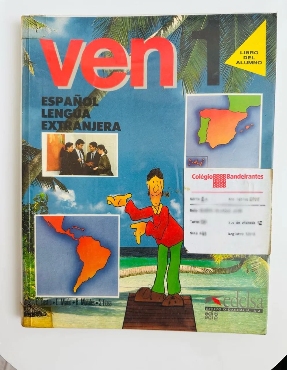 Livro Espanhol Ven 1 -  Língua Estrangeira