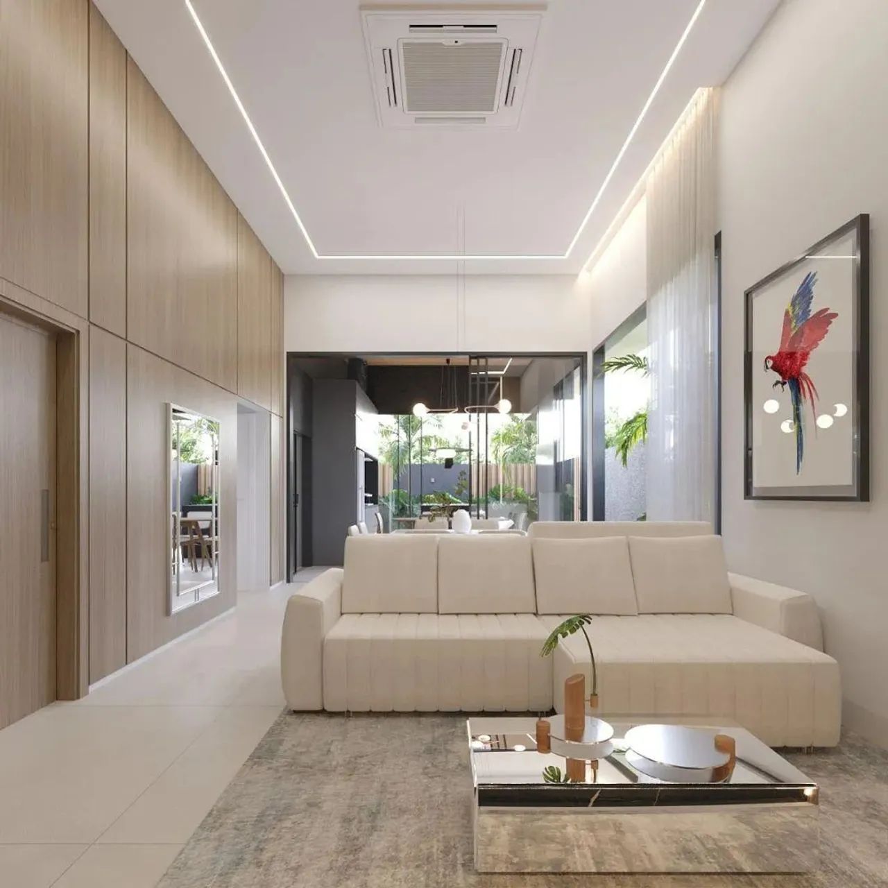 Casa á venda no Alphaville III com 3 quartos sendo 1 suíte máster e 2 aptos em Campo Grand - Foto 2