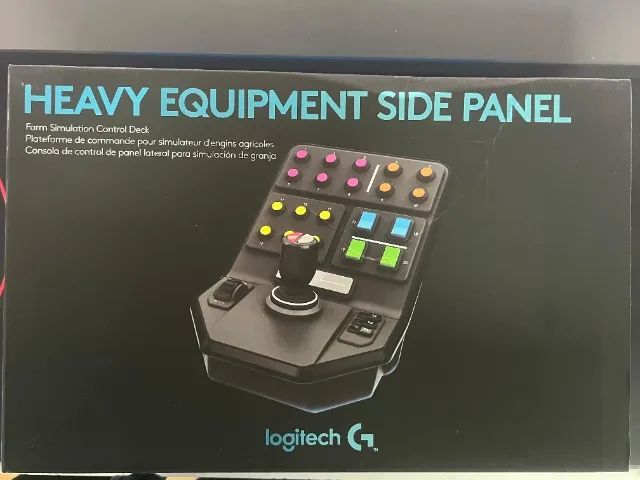 LOGITECH HEAVY EQUIPMENT SIDE PANEL - LACRADO NA CAIXA