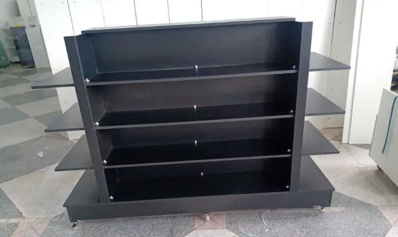 Gondola preta em MDF - Movei sob encomenda  - Foto 2