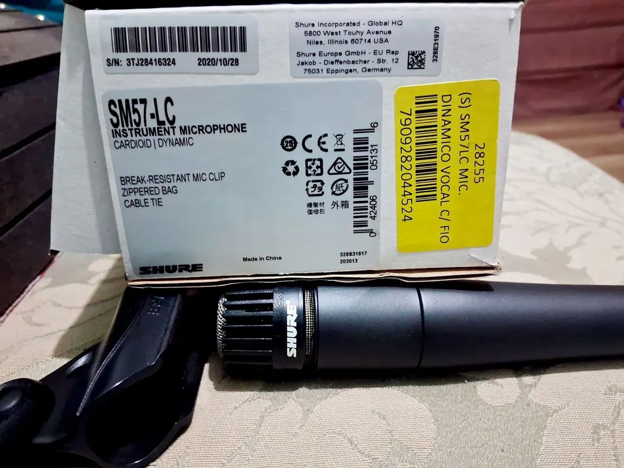 Microfone Shure SM57 Novo - Foto 2