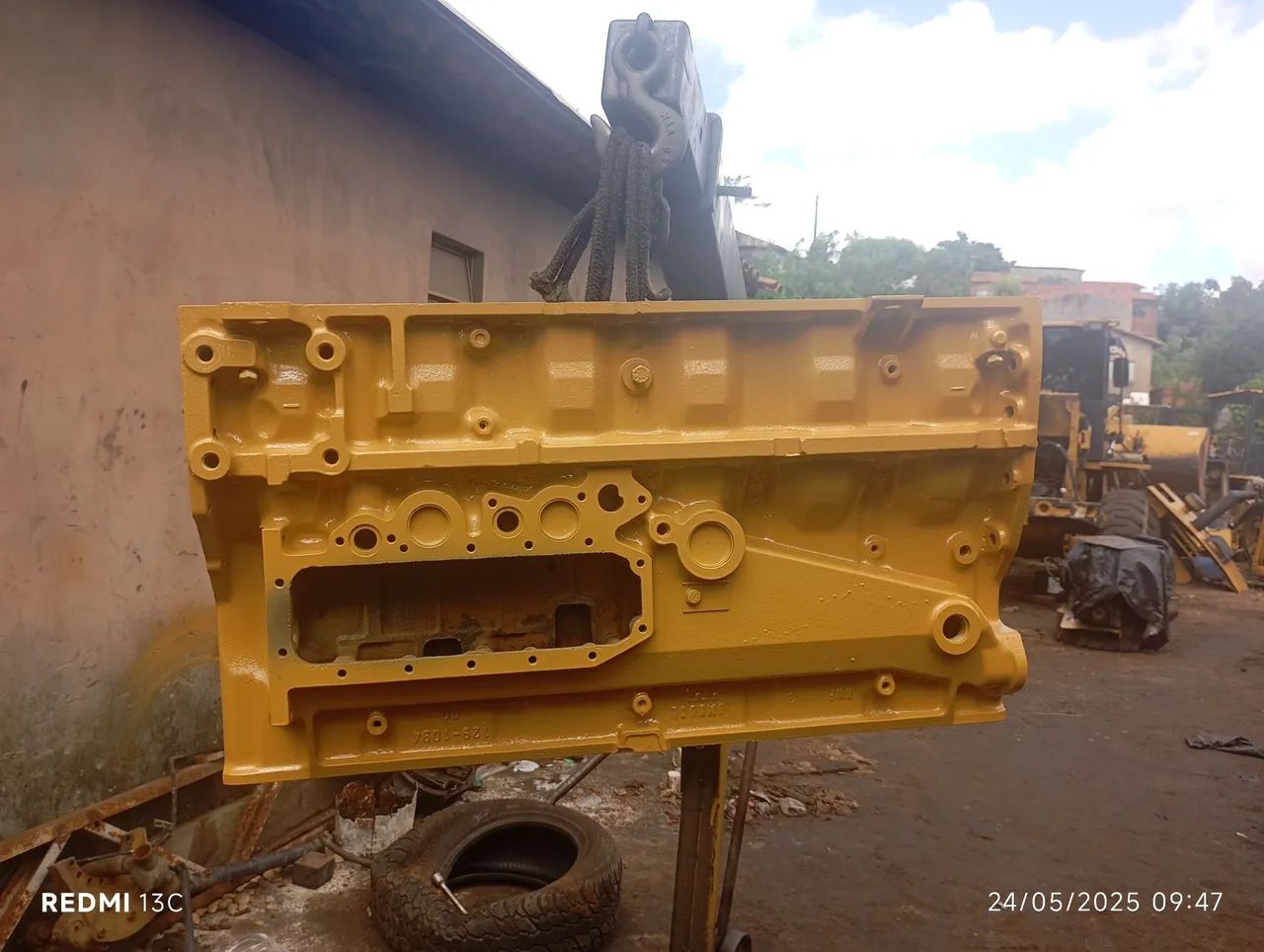 Bloco do motor 3126 CAT 938G - Foto 4