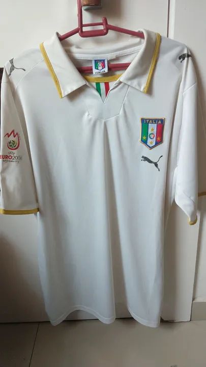 Camisa de Futebol Itália Puma Euro 2008