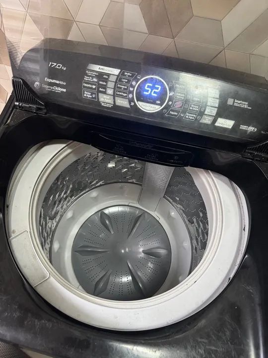 Máquina de Lavar Panasonic Automática 17KG 110V NA F170P - Foto 2