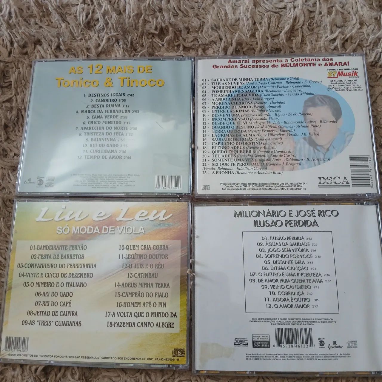 Cds de musica sertanejo 04 unidades  - Foto 2