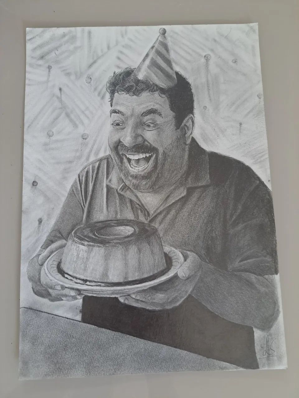 Desenho realista. Encomende já o seu!