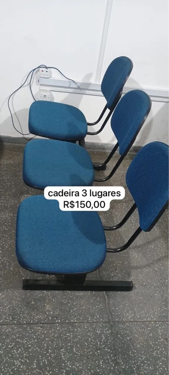 Geladeira, micro-ondas, bebedouro, mesa, cadeira - Foto 3