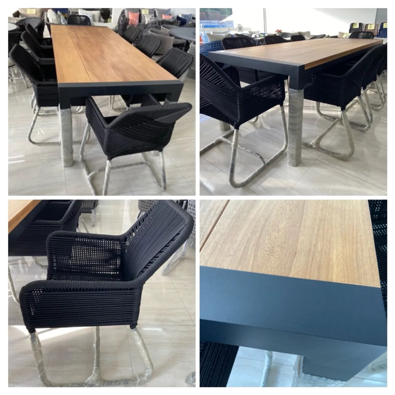 Conjunto Mesa e Cadeiras para Área Externa