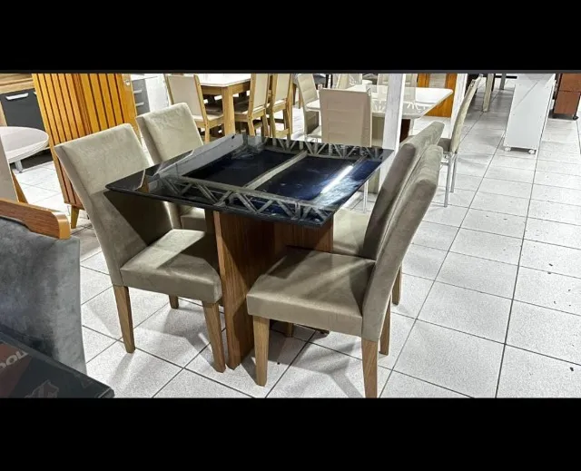 mesa de jantar 4 lugares