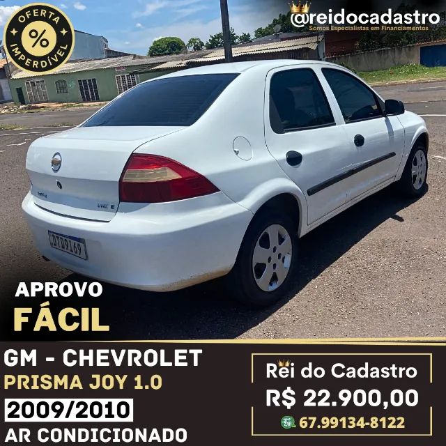 Prisma Joy 1.0 2009/2010 - Ar Cond.- R$ 22.900,00 - Ent. 3.000,00 +48X - Aprovo Fácil- Rei - Foto 5
