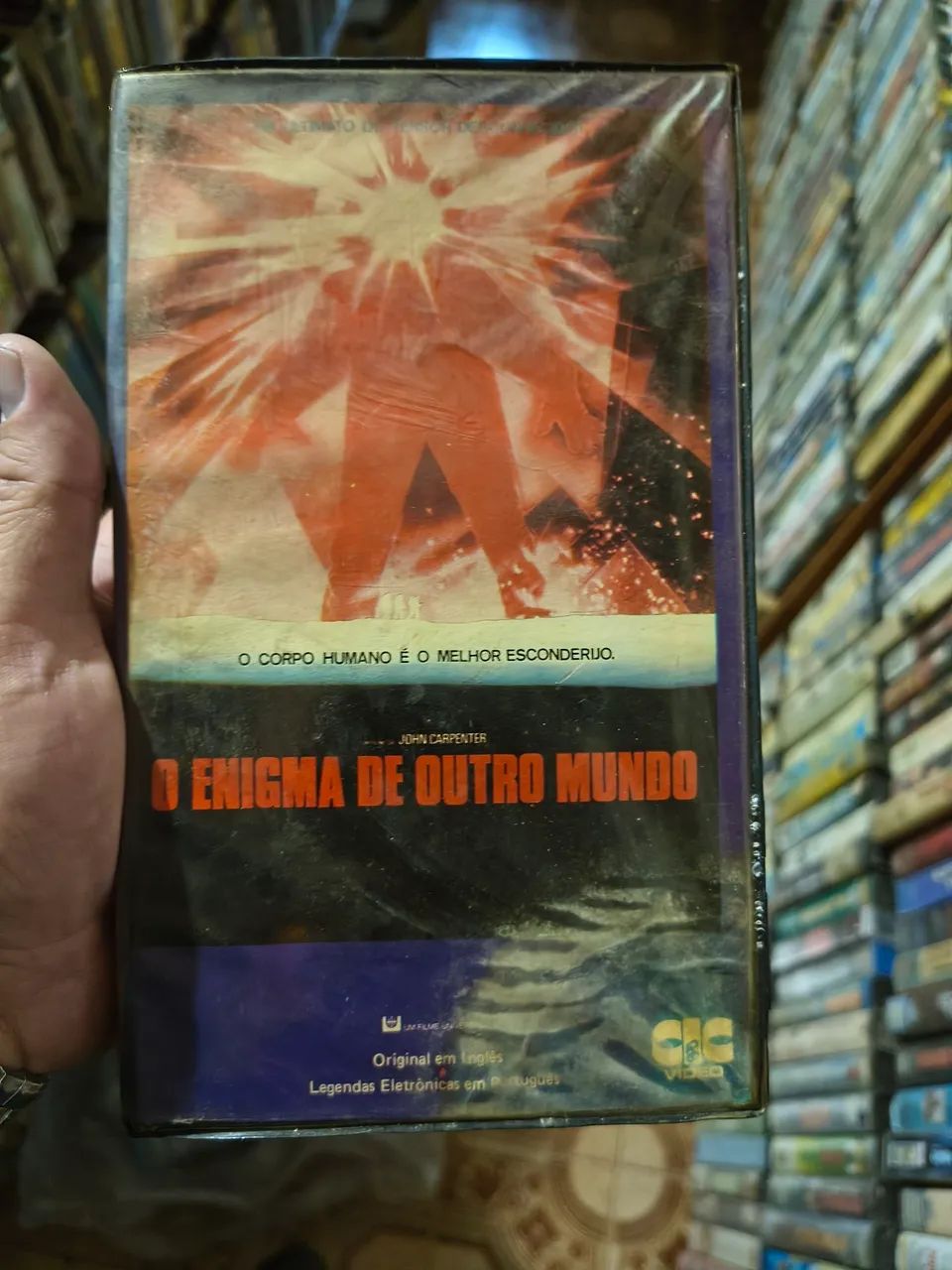 VHS O Enigma de Outro Mundo - John Carpenter