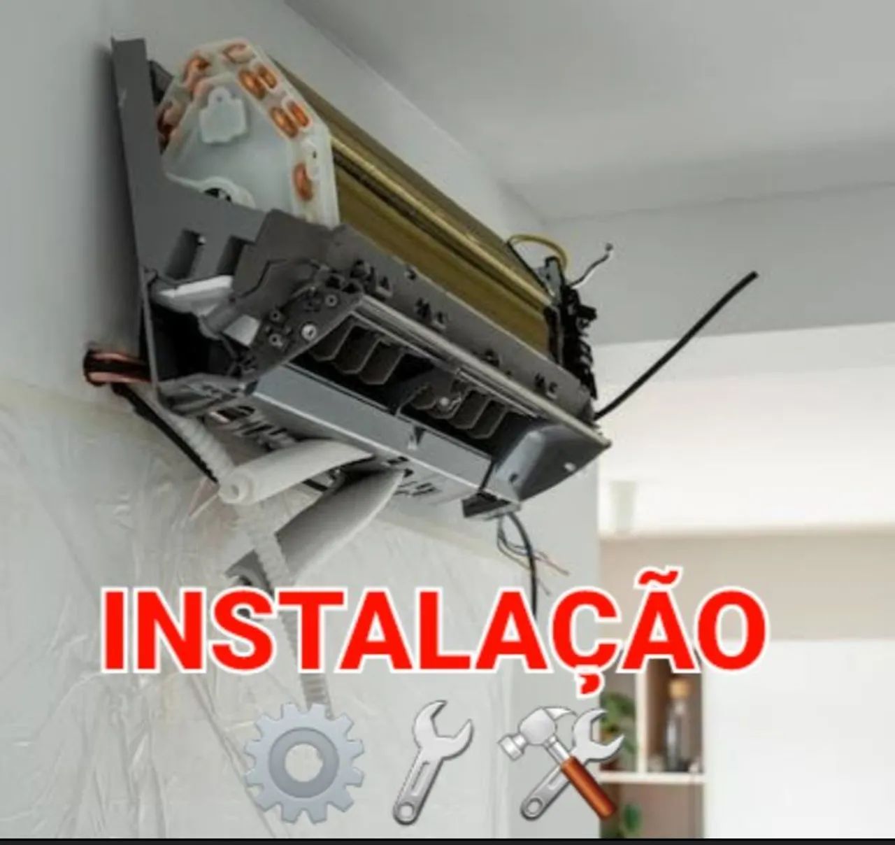 Instalação e higienizaçao ar janela e split 