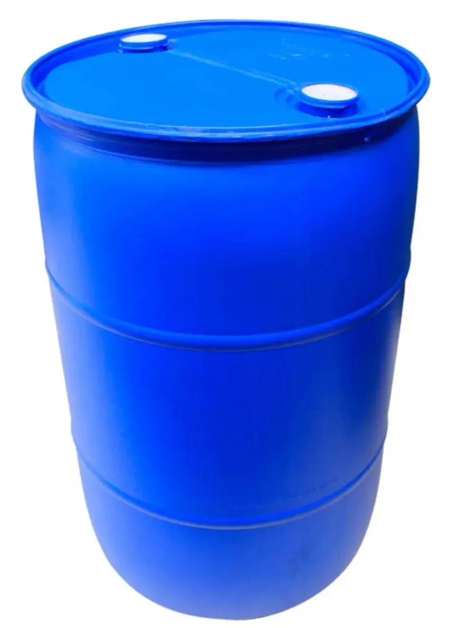 Tambor plástico 200 litros Azul Usada 