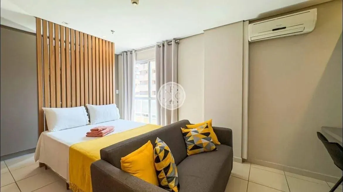 Kitnet mobiliado com 1 quarto para alugar, 26m² - Nova Aliança
