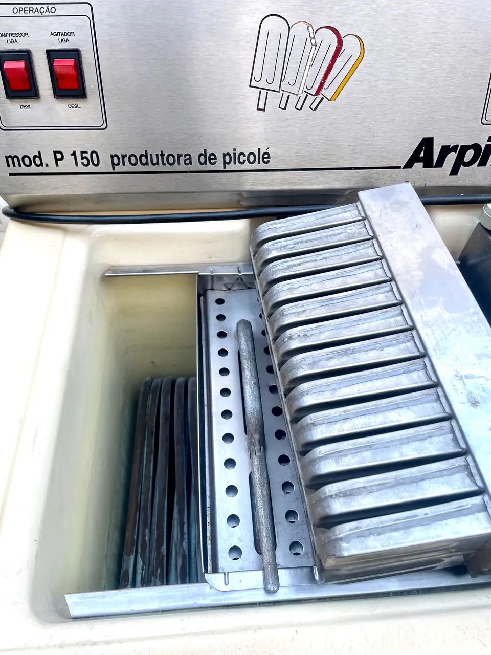 Máquina de picolé e gelo saborizado Arpifrio  - Foto 2