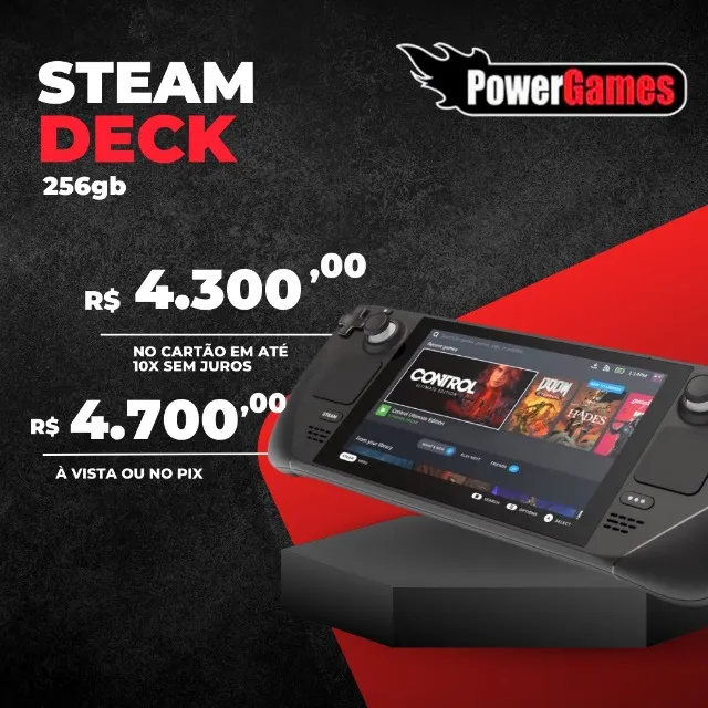 Steam Deck LCD 512gb - Consoles de Vídeo Game - Dionisio Torres