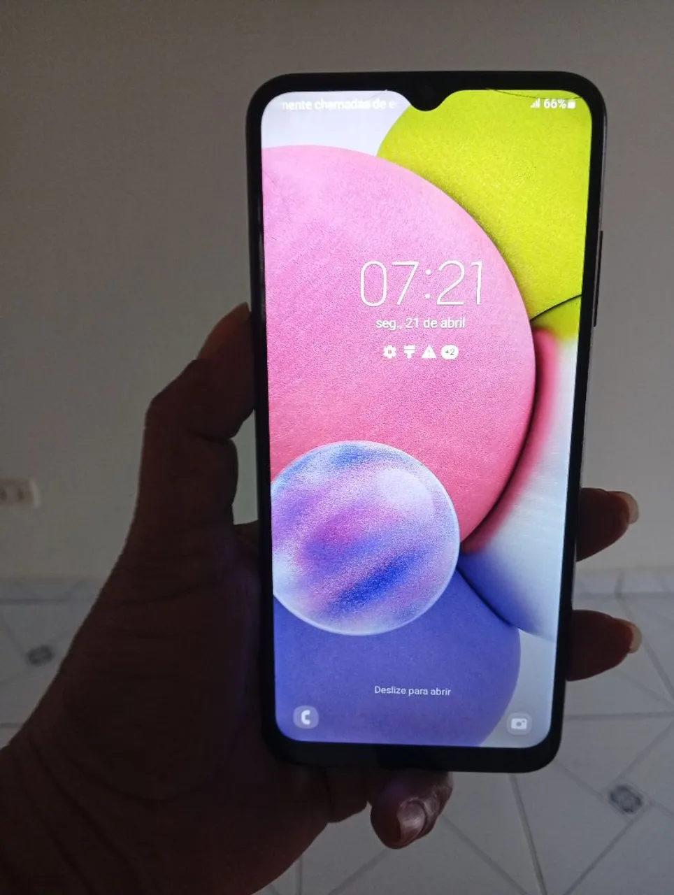 Samsung Galaxy A035 com nota fiscal