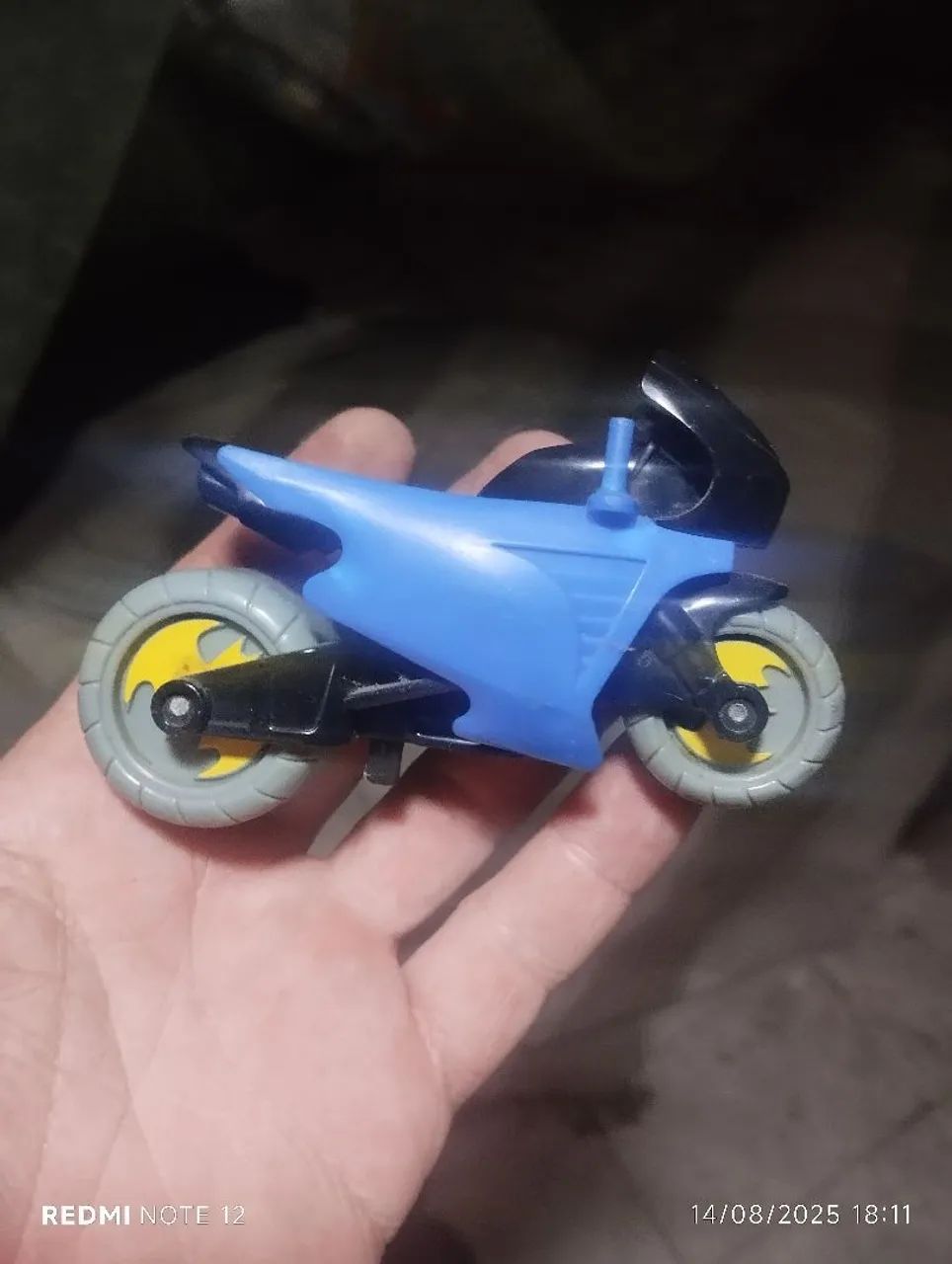 moto batman  imaginext rara 2007