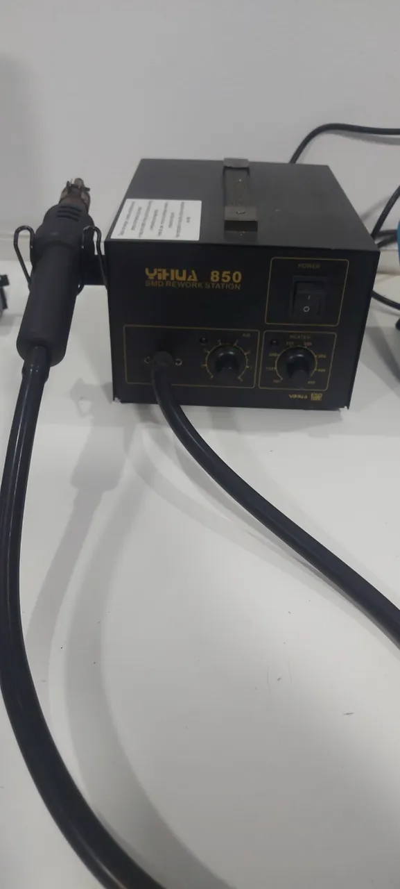 estação de retrabalho de ar yihua 850