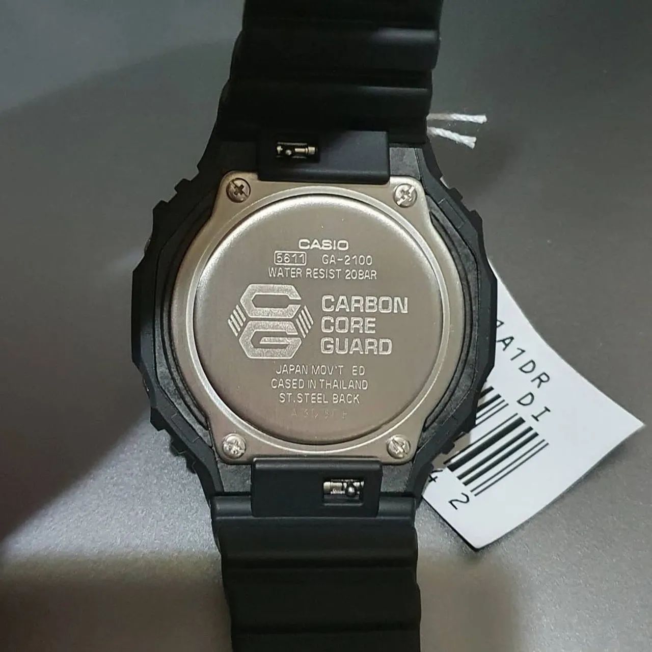 Relógio G-SHOCK GA-2100-1A1DR - NOVO, ORIGINAL E COM CERTIFICADO DE GARANTIA - Foto 4