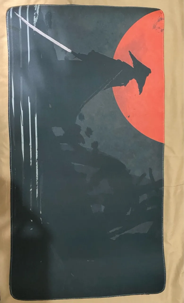 Mousepad Gamer com Design Samurai