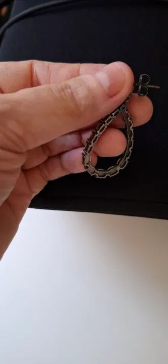 Brinco Pedras Brancas - Foto 4