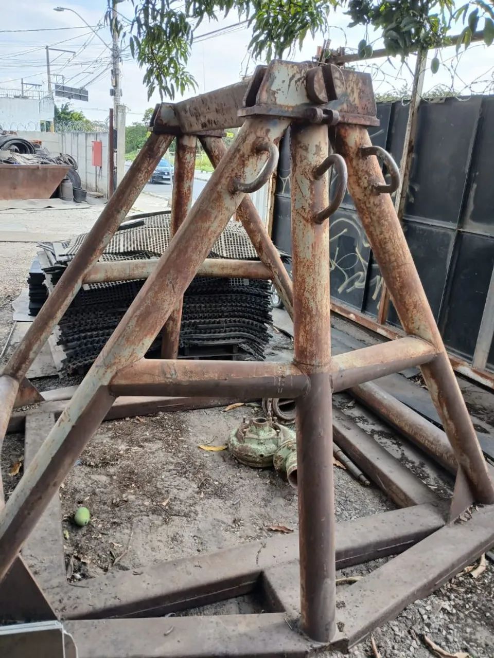 Cavalete reforçado para correia transportadora  - Foto 2