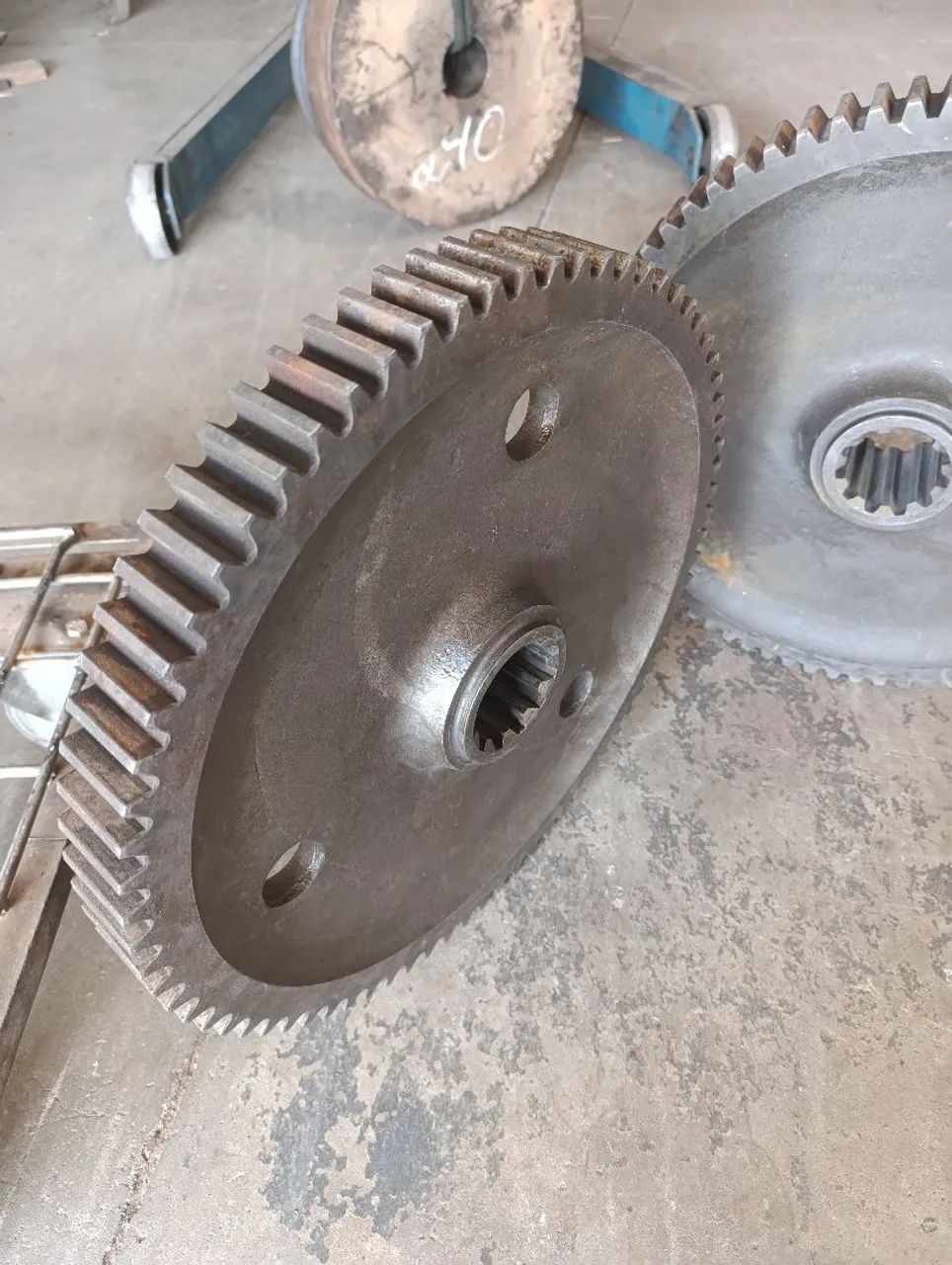 Engrenagem lateral do CBT 