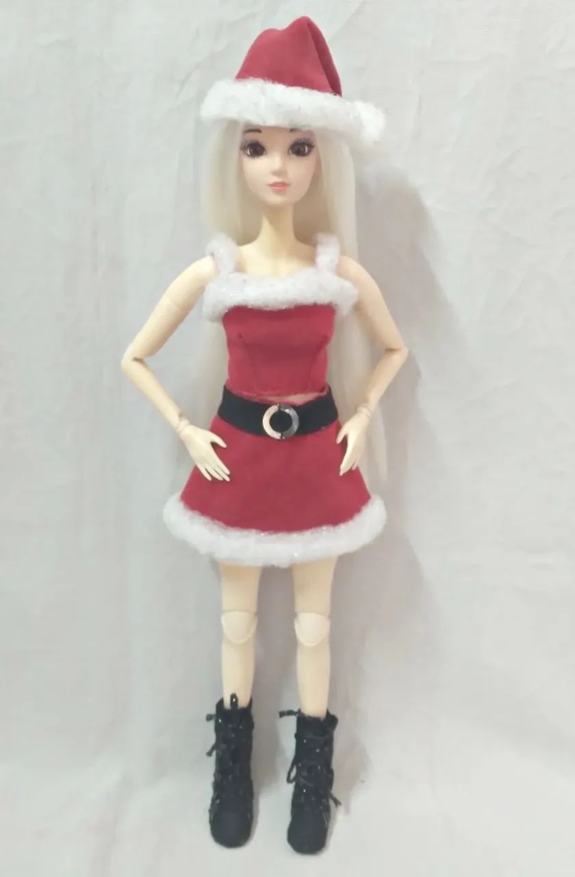 Roupa para boneca BJD 1/5 (36 cm) estilo Natalino - Foto 3