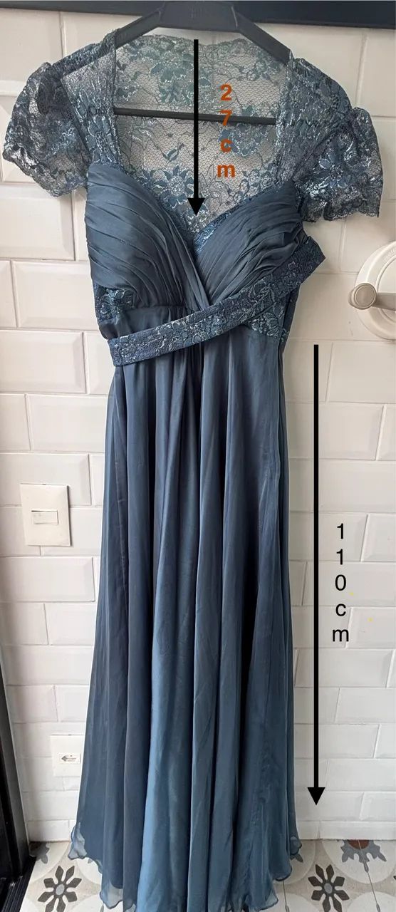 Vestido de festa - usado  - Foto 2