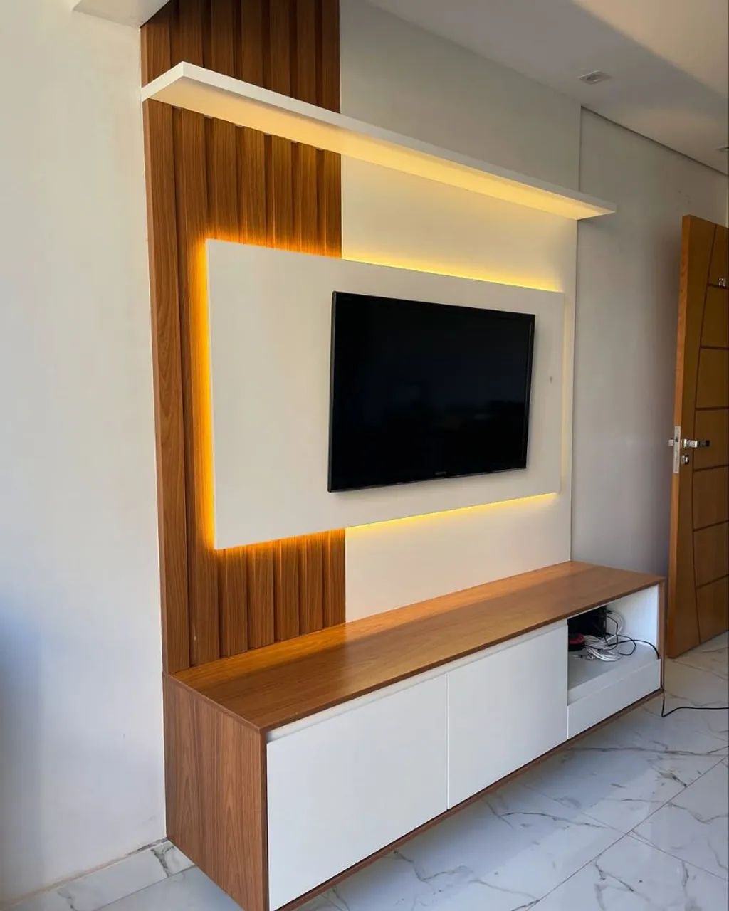 Rack para TV com Painel de MDF  - Foto 5