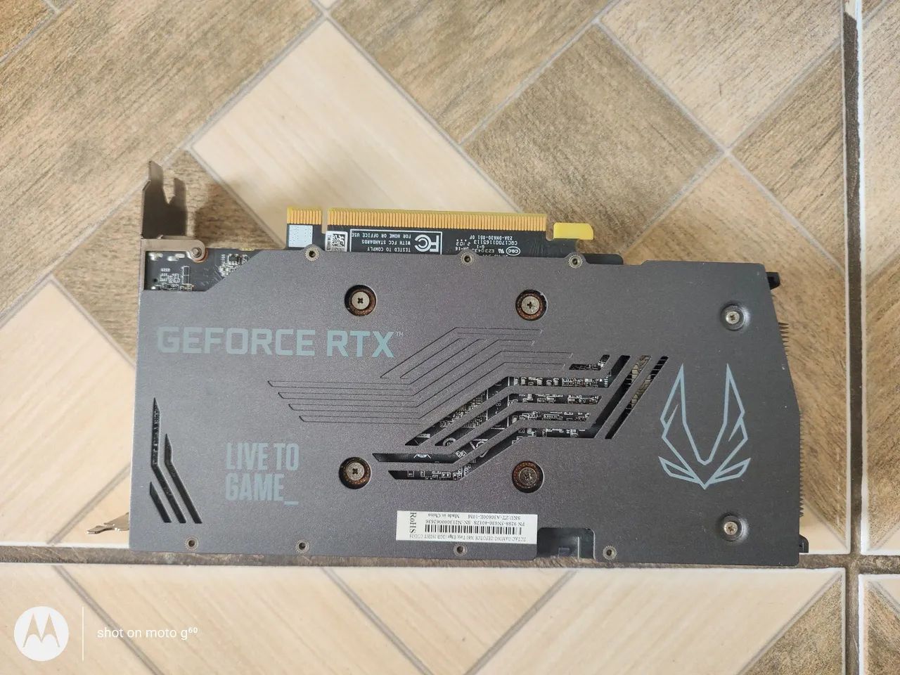 Zotac RTX 3060 12gb [COM DEFEITO] - Placas de Vídeo - Umarizal