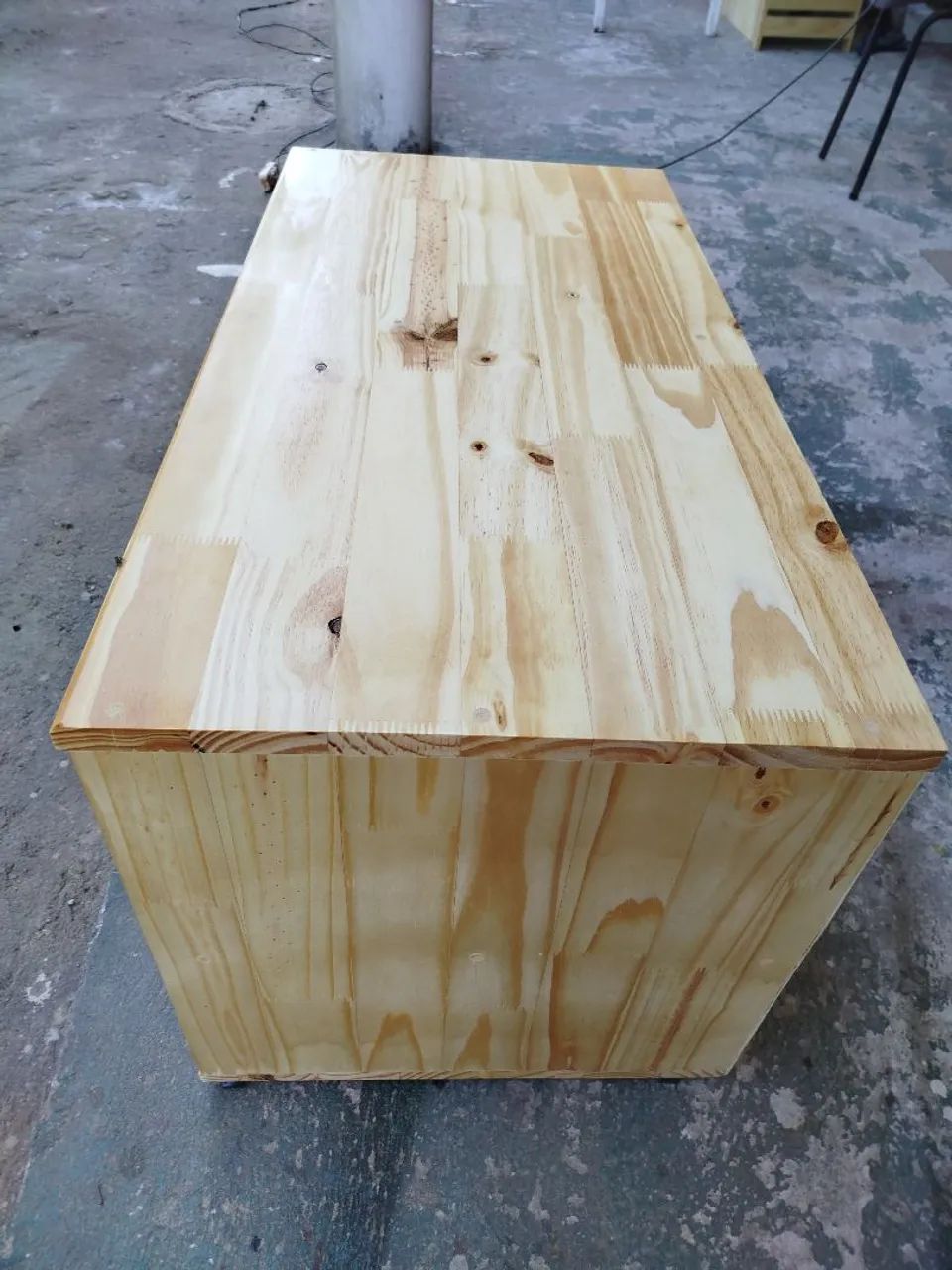 Sapateira de madeira de pinus . - Foto 4