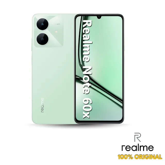 Realme Note 60X - 64GB - 3GB RAM - Câmera 8MP - Bateria 5000mAh - Novo!
