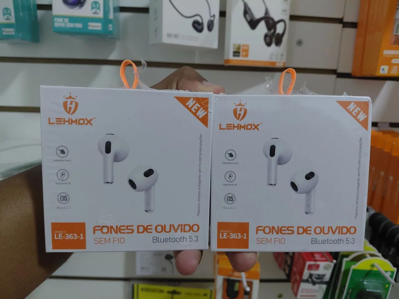 Fone Bluetooth LEHMOX 