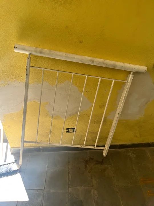 Corrimão de proteção em ferro branca - Foto 4
