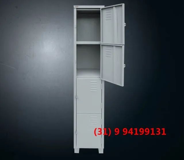 Roupeiro Escaninho com 4 Portas - Novo - Frete Grátis - Foto 4