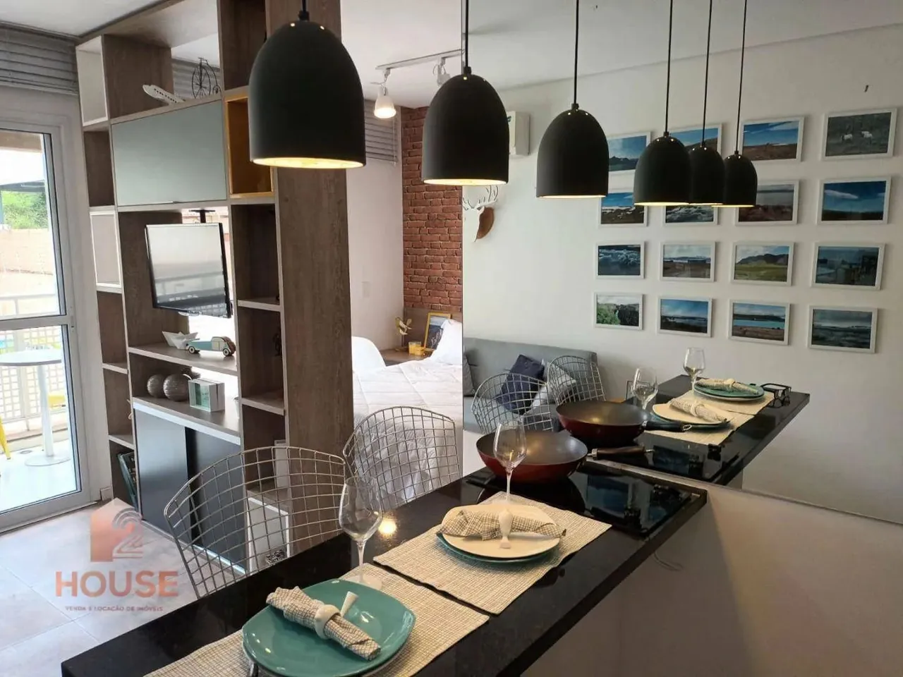 Studio com 1 dormitório para alugar, 37 m² por R$ 3.510,00/mês - Centro - São José dos Cam