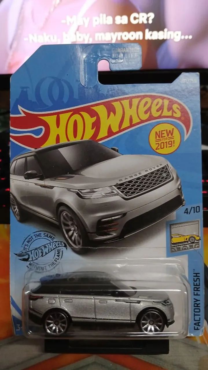Range Rover Vellar hotwheels  Hot wheels 1:64