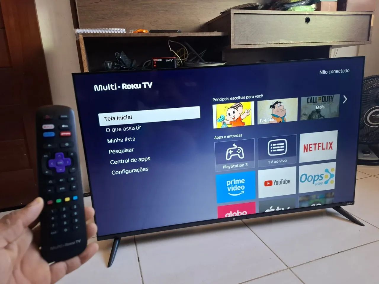 LINDA SMAT AOC ROKU 43 4K COMPLETA  - Foto 3