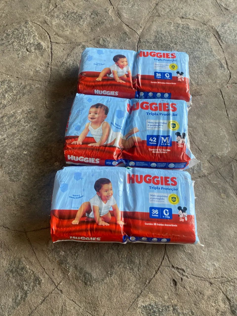 Fraldas Huggies 