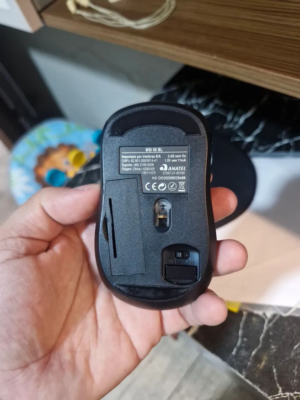 Mouse sem fio e mousepad novos - Foto 4