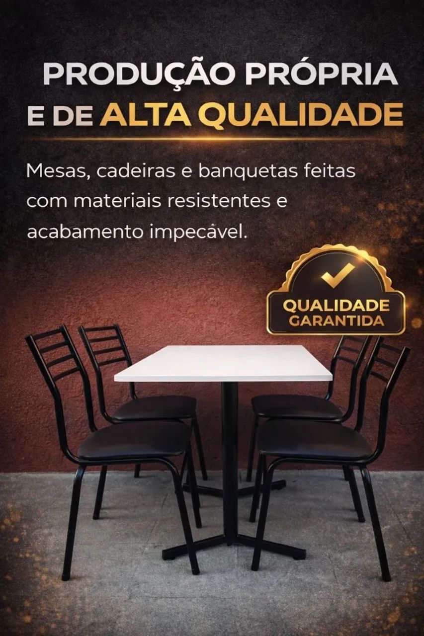 Cadeiras e mesas em Curitiba  - Foto 5