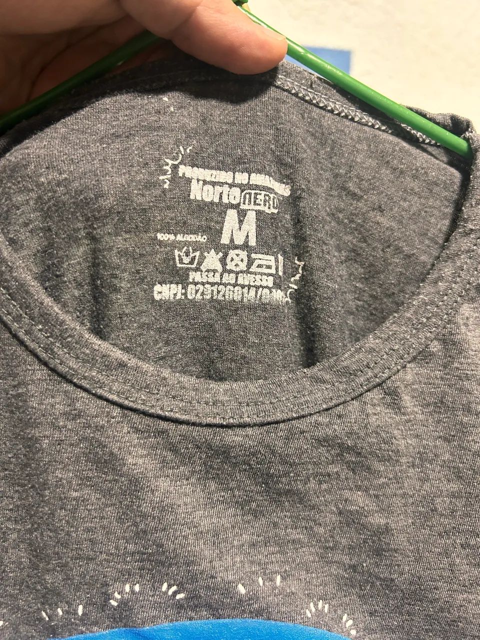 Camiseta cinza mescla marca Norte nerd  - Foto 2