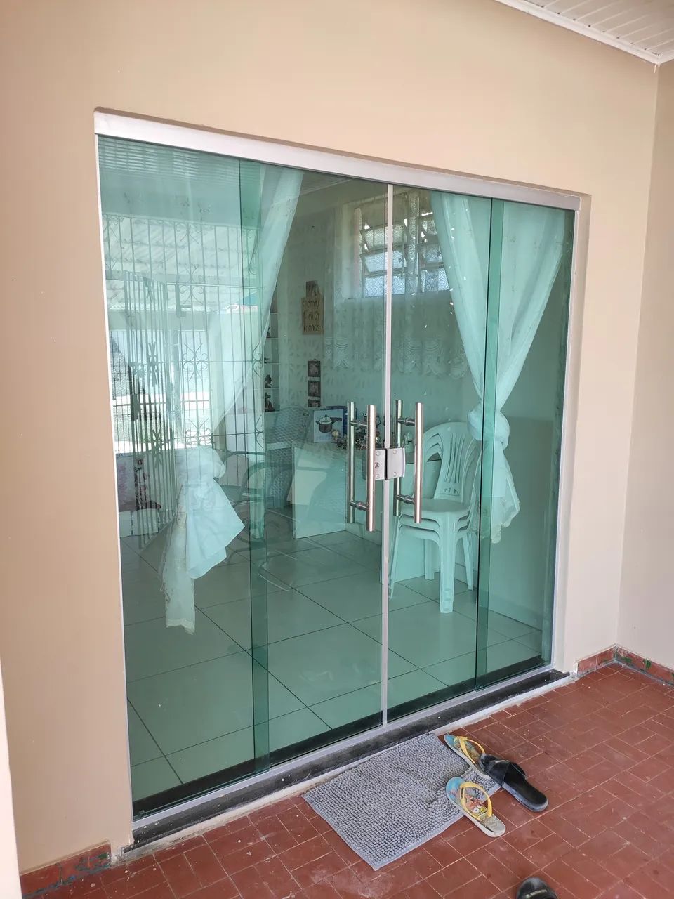 PORTA EM VIDRO TEMPERADO  - Foto 2